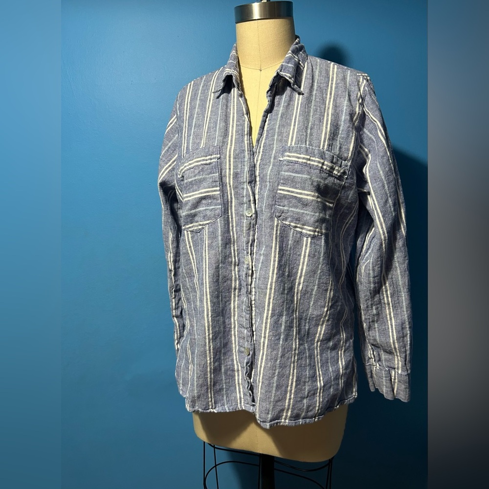Blue Striped Shirt